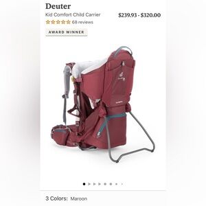 Deuter Kids Comfort Carrier